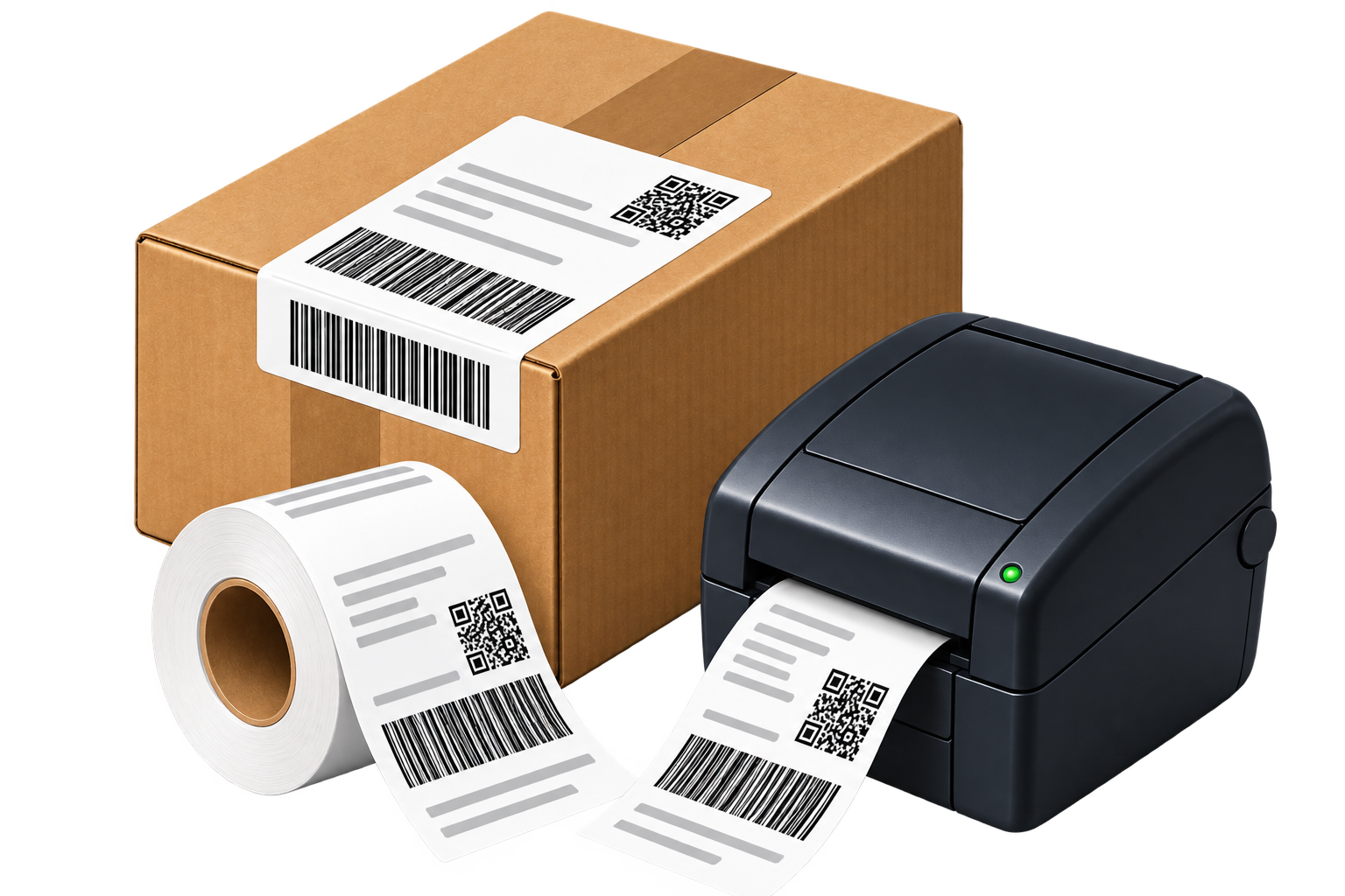 Label drucken & abholen lassen – Paket versenden